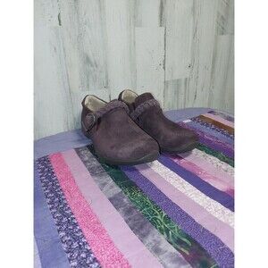 Earth Farage Women's Slip On Comfort Slipper Shoe Size 7.5W Purple